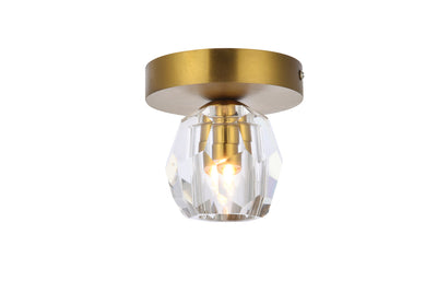 product image for Eren Flush Mount Elegant Lighting 3505F5Bk 3 72