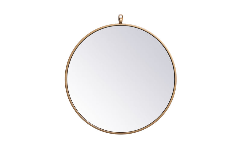 media image for Rowan Vanity Mirror Elegant Decor Mr4718Bk 5 216