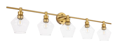 product image for Gene 5 Light Bath Sconces Living District Ld2324Bk 80 89