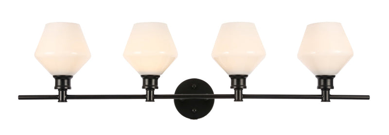 media image for Gene 4 Light Bath Sconces Living District Ld2320Bk 2 243