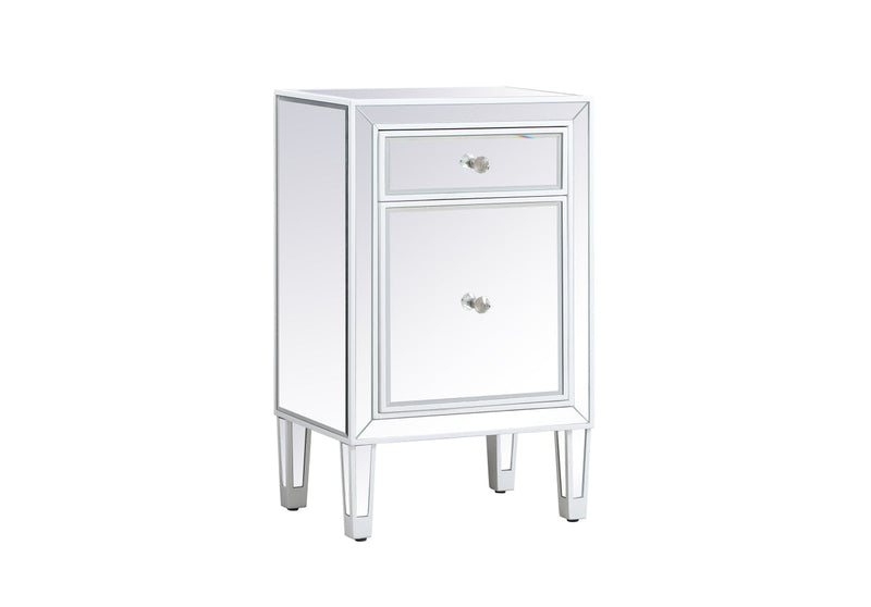 media image for Reflexion Nightstand Elegant Decor Mf72035Wh 13 225