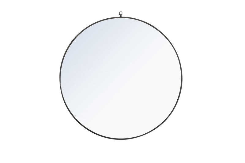 media image for Rowan Vanity Mirror Elegant Decor Mr4718Bk 28 261