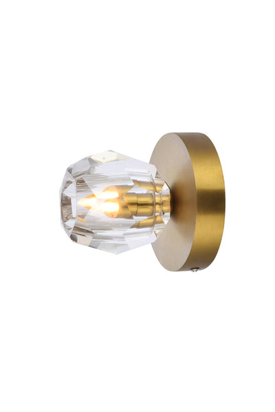 product image for Eren Flush Mount Elegant Lighting 3505F5Bk 15 26