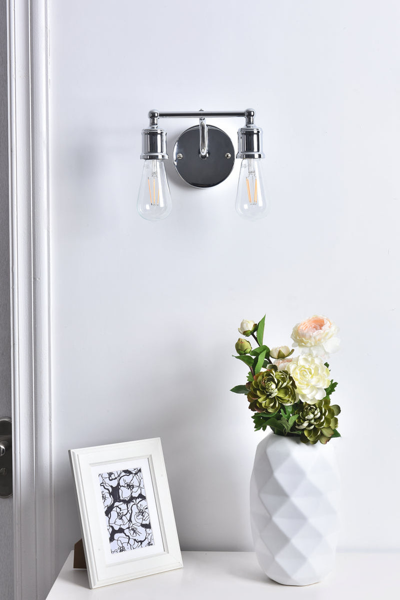 media image for Serif 2 Light Bath Sconces Living District Ld4028W9Bk 36 248