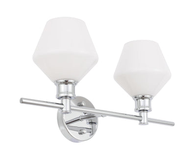 product image for Gene 2 Light Bath Sconces Living District Ld2312Bk 48 15