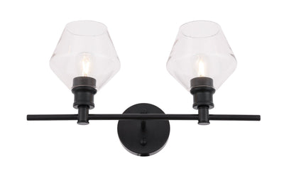 product image for Gene 2 Light Bath Sconces Living District Ld2312Bk 13 0