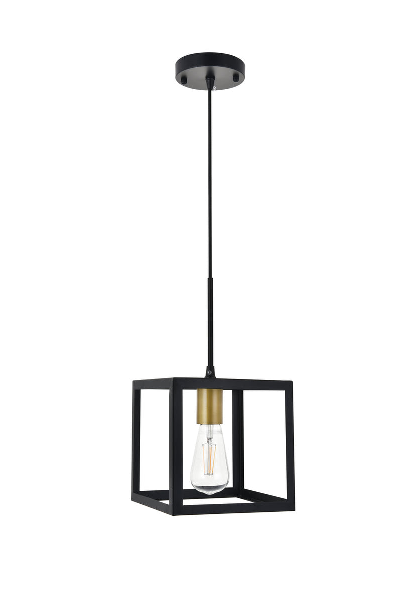 media image for Resolute Pendant Living District Ld4063D8Bk 6 281