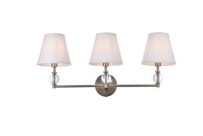 product image for Bethany 3 Light Bath Sconces Living District Ld7023W24Bk 3 74