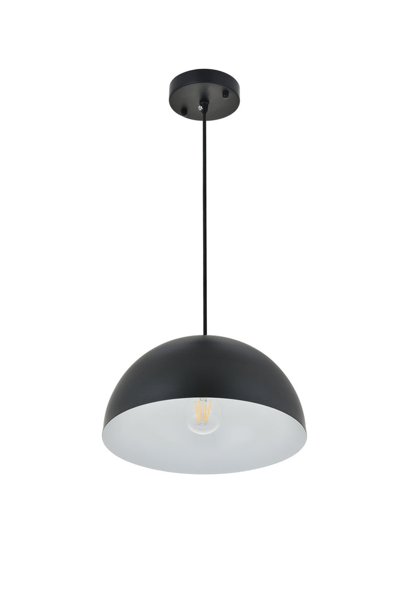 media image for Forte Pendant Living District Ld4022D12Bk 43 219