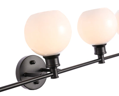 product image for Collier 5 Light Bath Sconces Living District Ld2326Bk 99 78