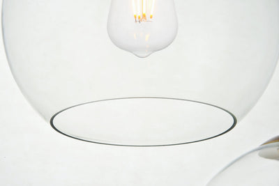 product image for Baxter 3 Light Pendant Living District Ld2208Bk 65 57