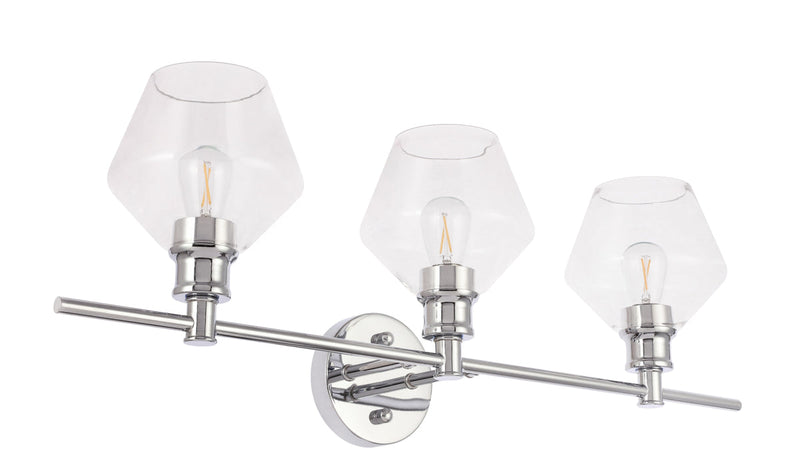 media image for Gene 3 Light Bath Sconces Living District Ld2316Bk 35 228