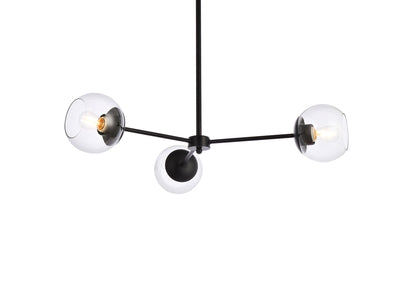 product image for Briggs 3 Light Pendant Living District Ld646D32Bk 7 9