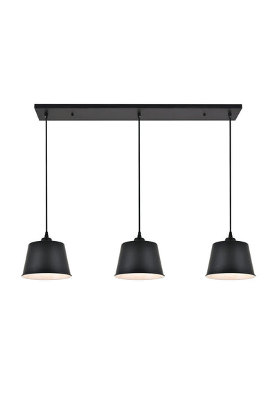 product image of Nota 3 Light Pendant Living District Ld4057D40Bk 1 582