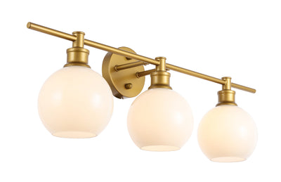 product image for Collier 3 Light Bath Sconces Living District Ld2318Bk 88 93