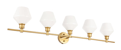 product image for Gene 5 Light Bath Sconces Living District Ld2324Bk 34 9