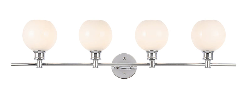 media image for Collier 4 Light Bath Sconces Living District Ld2322Bk 6 223