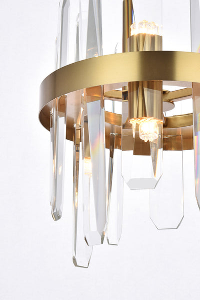 product image for Serena 6 Light Pendant Elegant Lighting 2200D10Bk 21 64