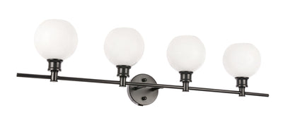 product image for Collier 4 Light Bath Sconces Living District Ld2322Bk 20 51