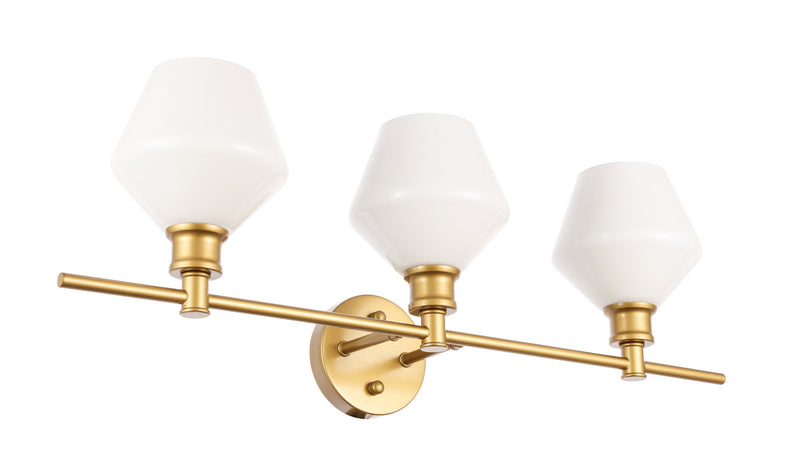 media image for Gene 3 Light Bath Sconces Living District Ld2316Bk 34 280