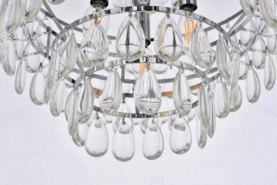 product image for Mila 3 Light Pendant Elegant Lighting 1102D12Bk 27 56