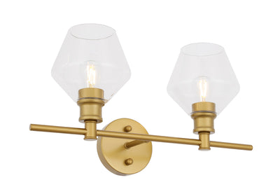 product image for Gene 2 Light Bath Sconces Living District Ld2312Bk 27 15