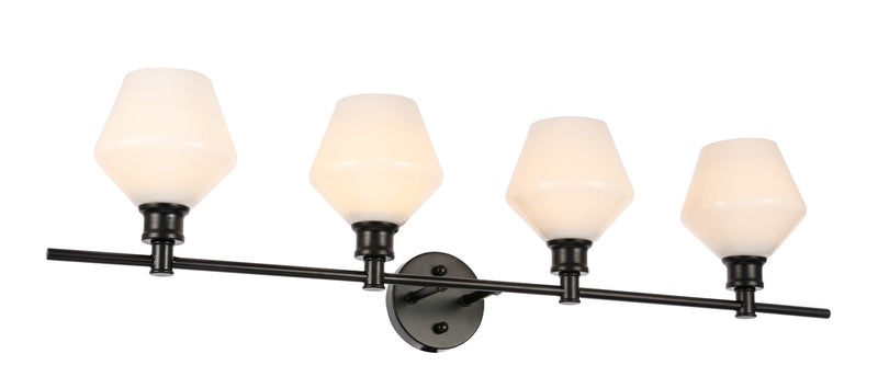 media image for Gene 4 Light Bath Sconces Living District Ld2320Bk 14 290