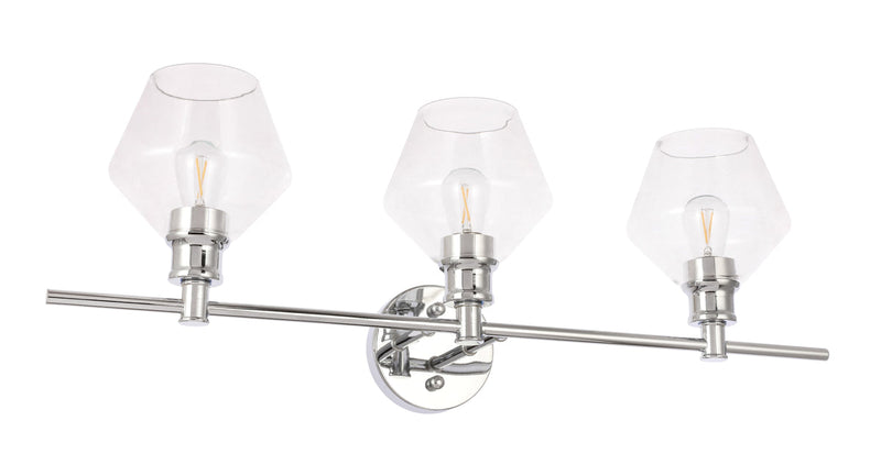 media image for Gene 3 Light Bath Sconces Living District Ld2316Bk 23 299