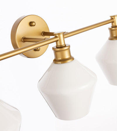 product image for Gene 5 Light Bath Sconces Living District Ld2324Bk 110 57