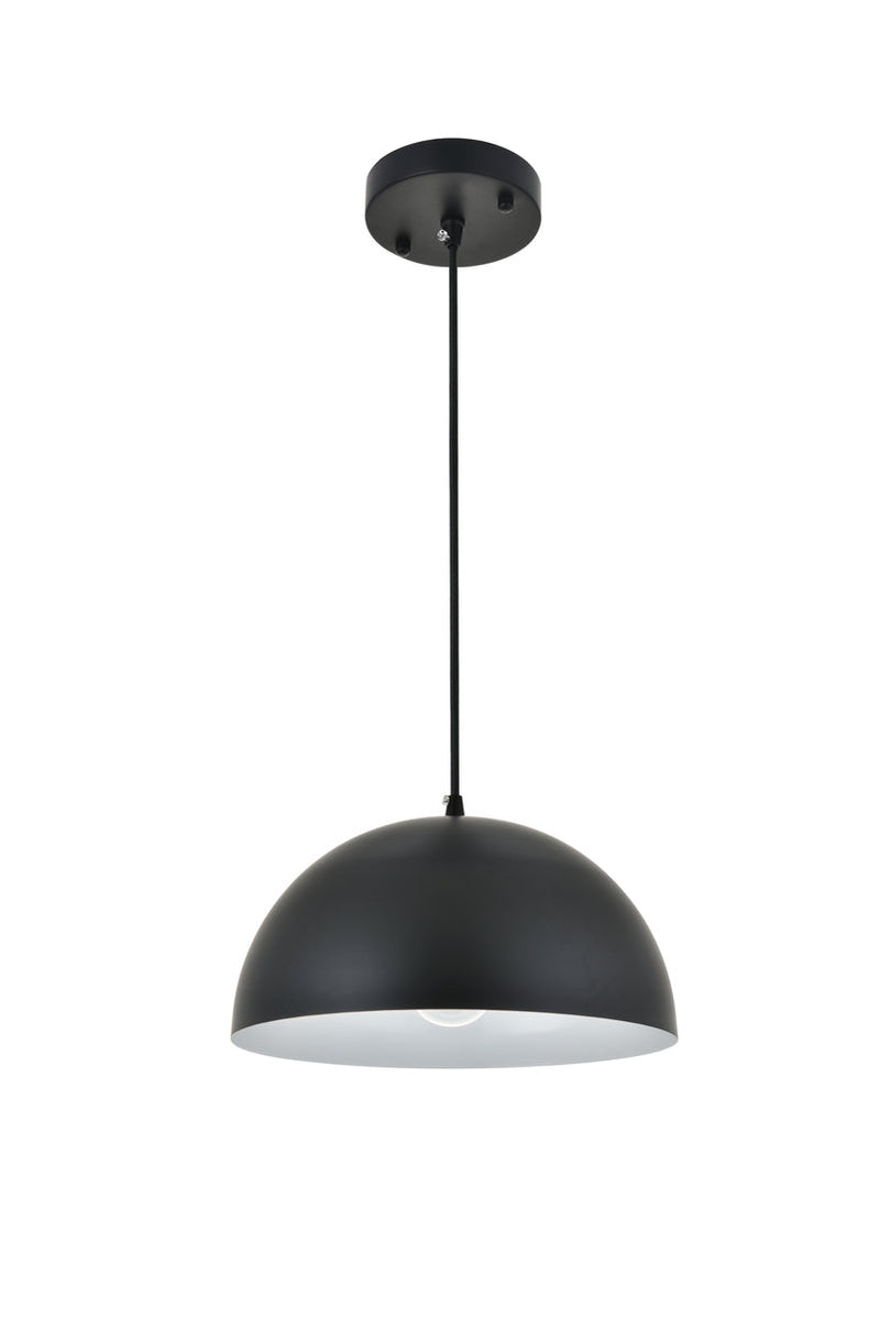 media image for Forte Pendant Living District Ld4022D12Bk 19 218