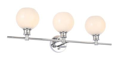 product image for Collier 3 Light Bath Sconces Living District Ld2318Bk 18 23