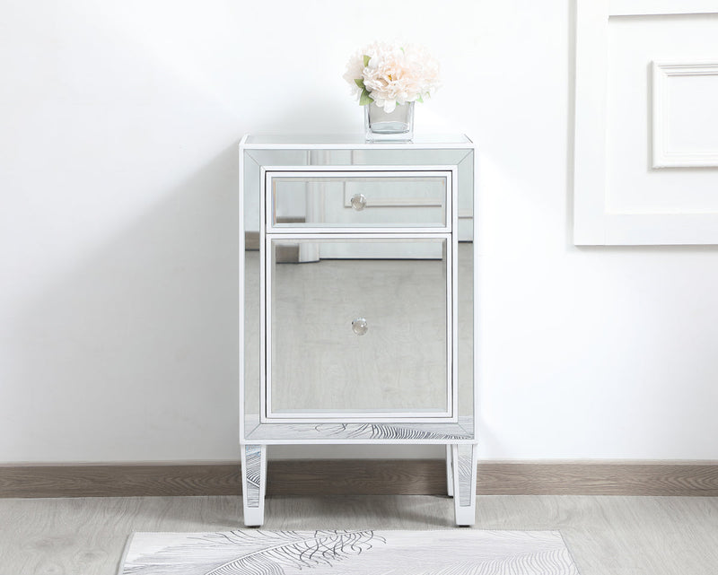 media image for Reflexion Nightstand Elegant Decor Mf72035Wh 41 216