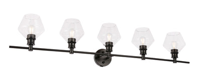 product image for Gene 5 Light Bath Sconces Living District Ld2324Bk 13 76