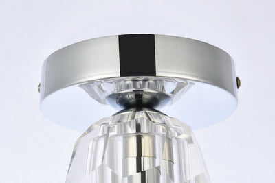 product image for Eren Flush Mount Elegant Lighting 3505F5Bk 14 61