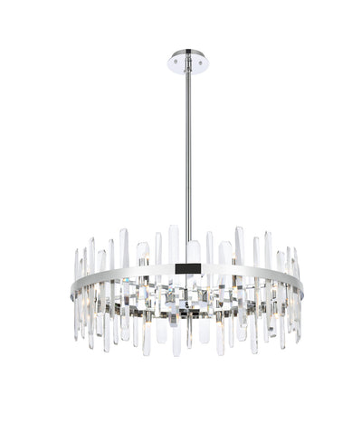 product image for Serena 16 Light Chandelier Elegant Lighting 2200G30Bk 5 60