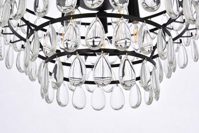 product image for Mila 5 Light Pendant Elegant Lighting 1102D18Bk 13 34