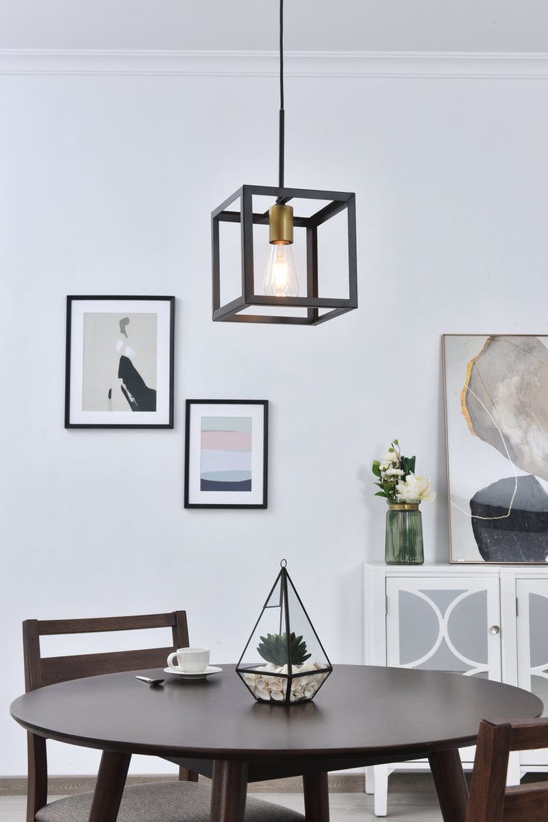 media image for Resolute Pendant Living District Ld4063D8Bk 50 216