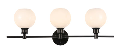 product image for Collier 3 Light Bath Sconces Living District Ld2318Bk 2 9