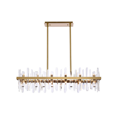 product image for Serena 24 Light Chandelier Elegant Lighting 2200G42Bk 3 84