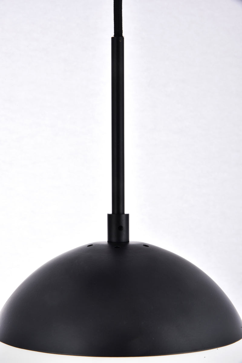 media image for Eclipse 3 Light Pendant Living District Ld6122Bk 47 257