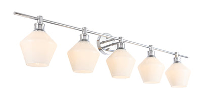 product image for Gene 5 Light Bath Sconces Living District Ld2324Bk 89 81