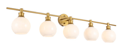 product image for Collier 5 Light Bath Sconces Living District Ld2326Bk 71 46