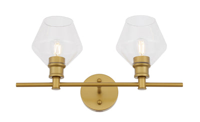 product image for Gene 2 Light Bath Sconces Living District Ld2312Bk 15 52