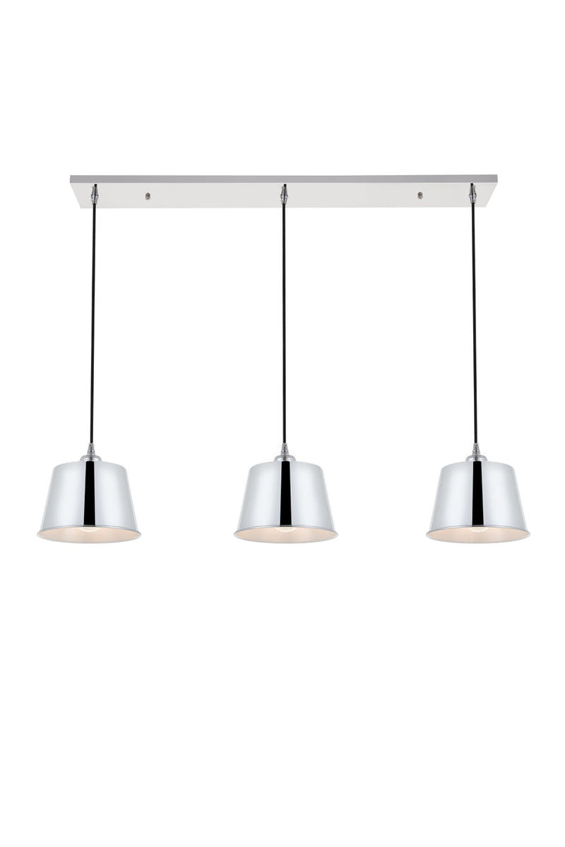 media image for Nota 3 Light Pendant Living District Ld4057D40Bk 2 222