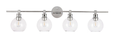 product image for Collier 4 Light Bath Sconces Living District Ld2322Bk 59 84