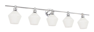 product image for Gene 5 Light Bath Sconces Living District Ld2324Bk 71 49