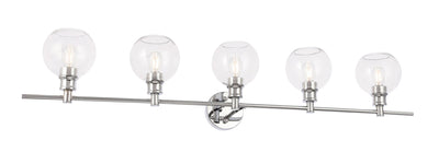 product image for Collier 5 Light Bath Sconces Living District Ld2326Bk 7 99