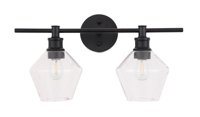 product image for Gene 2 Light Bath Sconces Living District Ld2312Bk 55 7