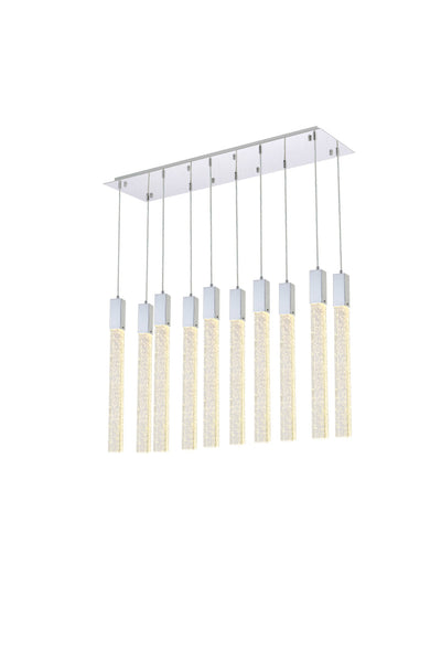 product image for Weston 10 Light Pendant Elegant Lighting 2066D42Bk 2 33