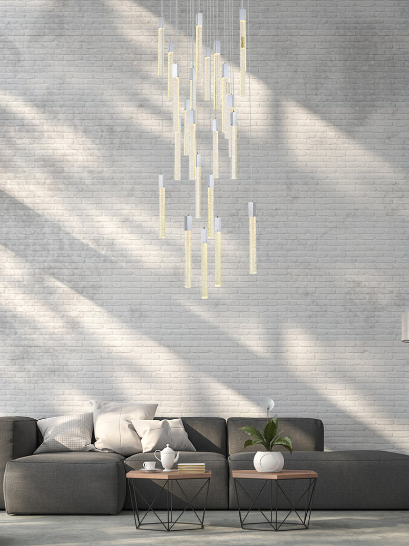 media image for Weston 25 Light Pendant Elegant Lighting 2066G36Bk 47 238